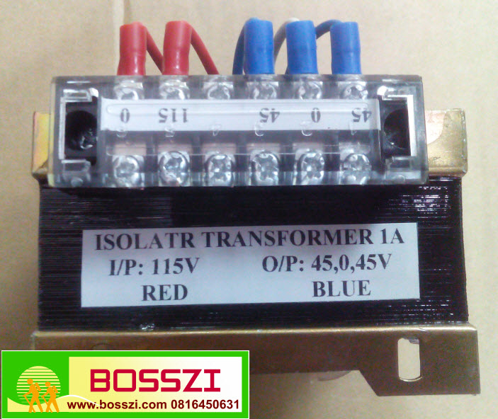 INPUT115V-OUTPUT45-0-45-ISOLATR-TRANSFORMER