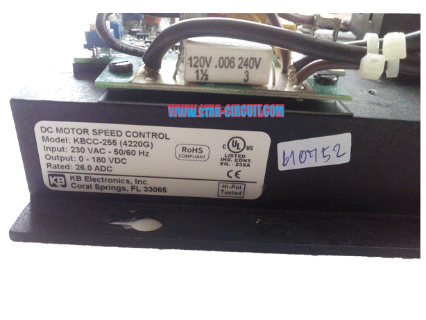 DC-MOTOR-SPEED-CONTROL-Model-KBCC-255-4220G