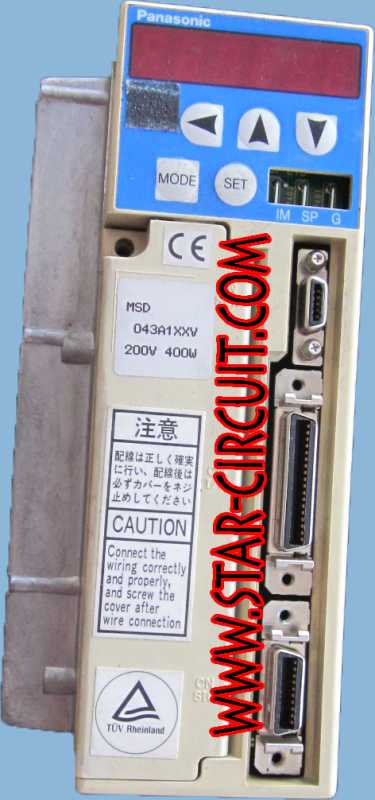 PANASONIC-AC-SERVO-DRIVER-MSD043A1XXV