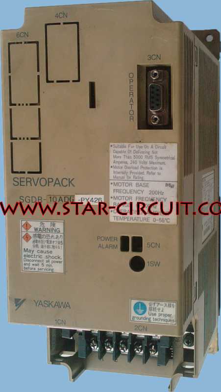 YASKAWA_SERVOPACK_SGDB-10ADG-PY426